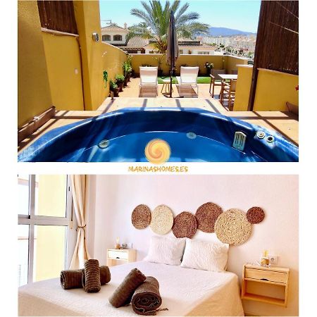 Agua Marinas - Tu ático con Jacuzzi Privado! Vera Exterior foto