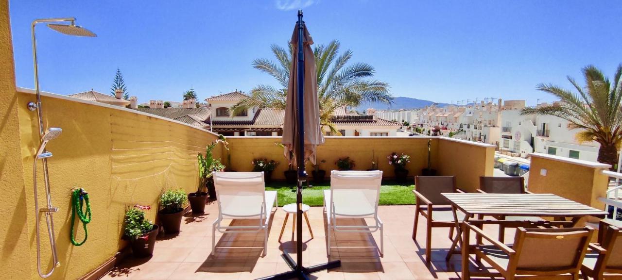 Agua Marinas - Tu ático con Jacuzzi Privado! Vera Exterior foto