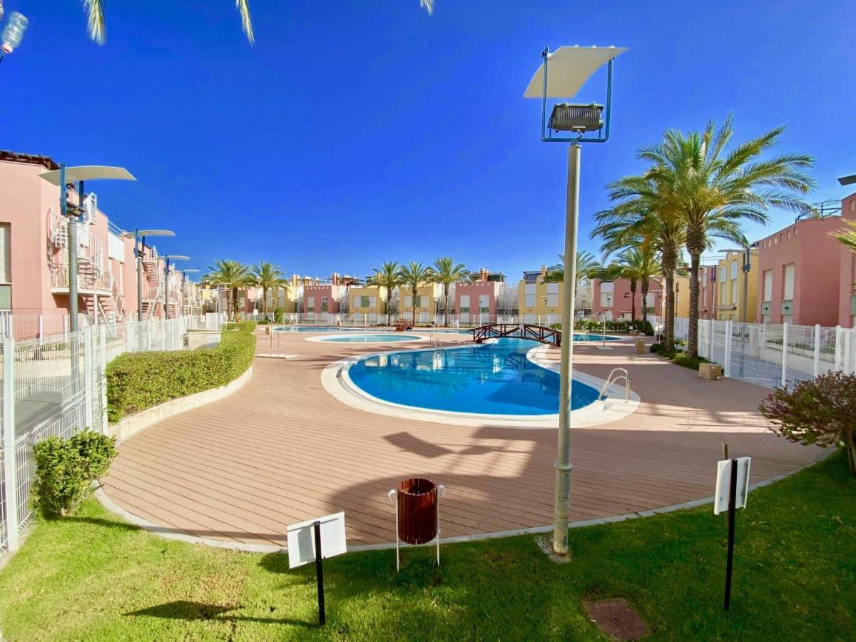 Agua Marinas - Tu ático con Jacuzzi Privado! Vera Exterior foto